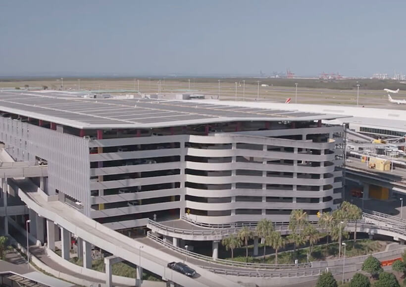 Brisbane Airport solar gallery 2
